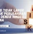 risiko tidak lapor pajak perusahaan