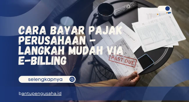 cara bayar pajak perusahaan