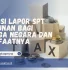 fungsi lapor spt tahunan