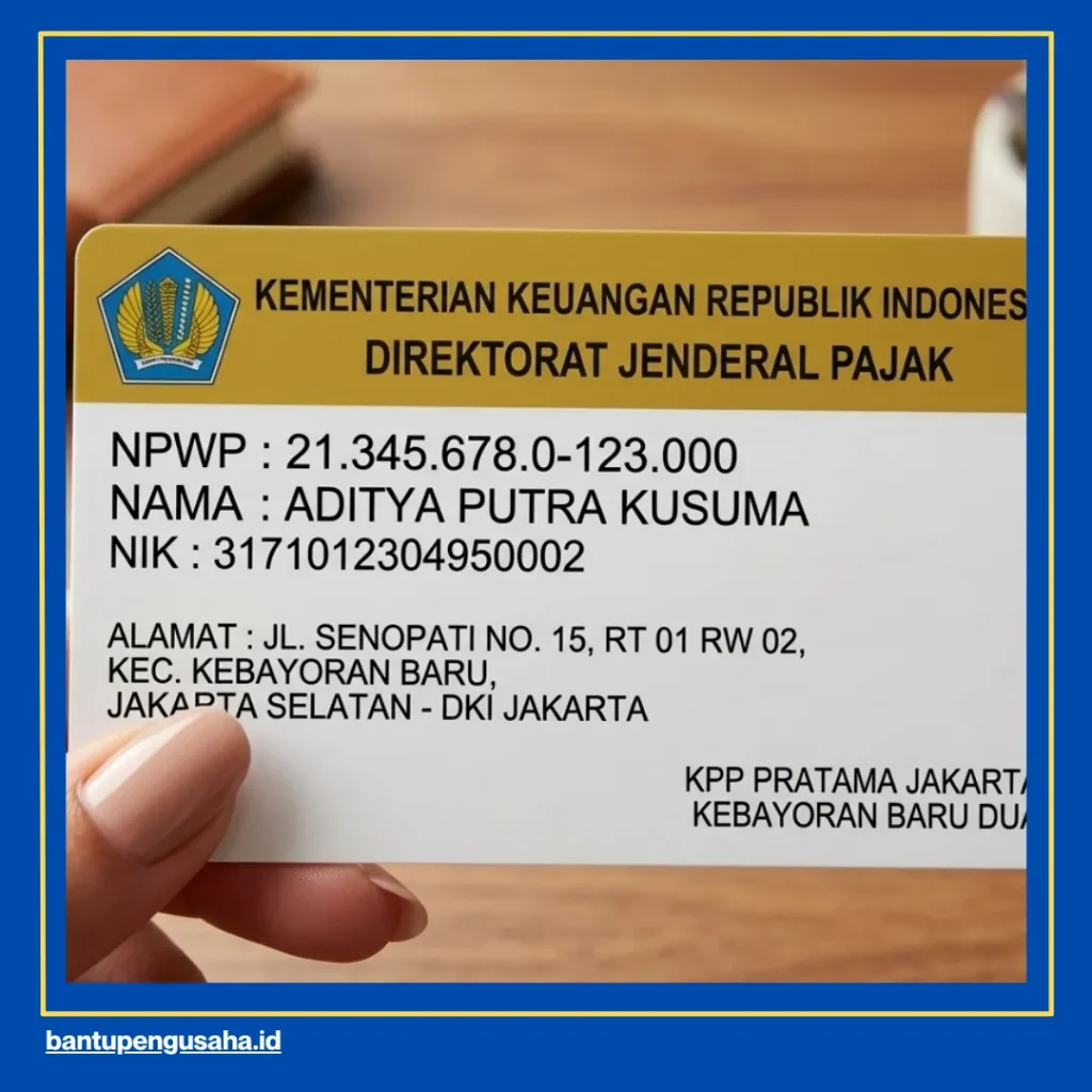 apa itu tin pajak