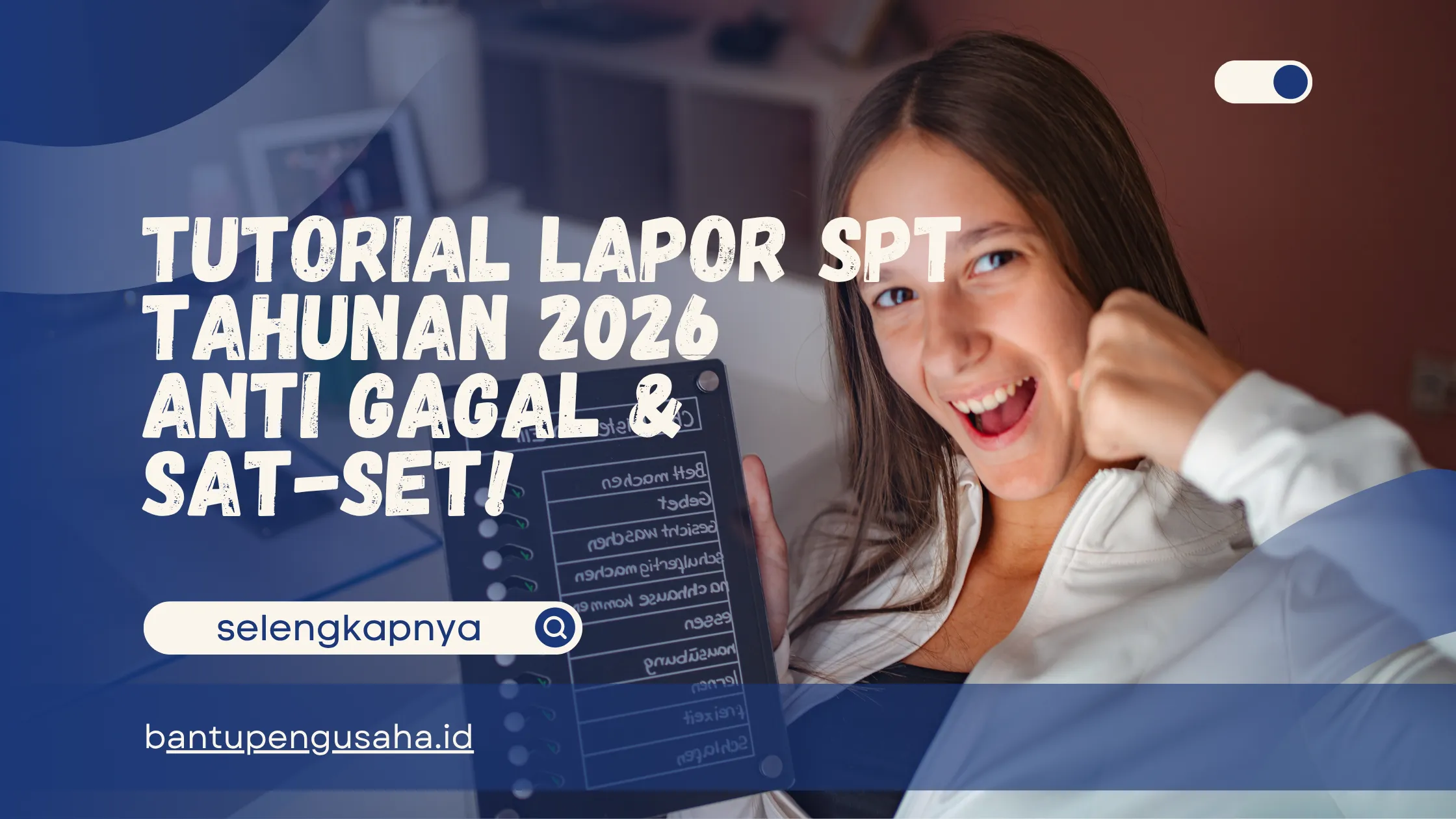 tutorial lapor spt tahunan
