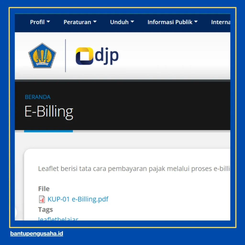 cara mengetahui tunggakan pajak perusahaan