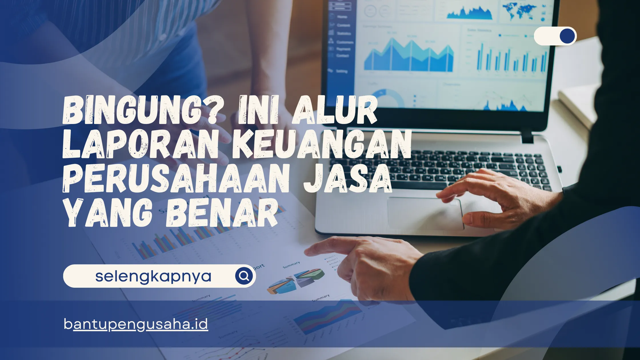 Alur laporan keuangan perusahaan jasa