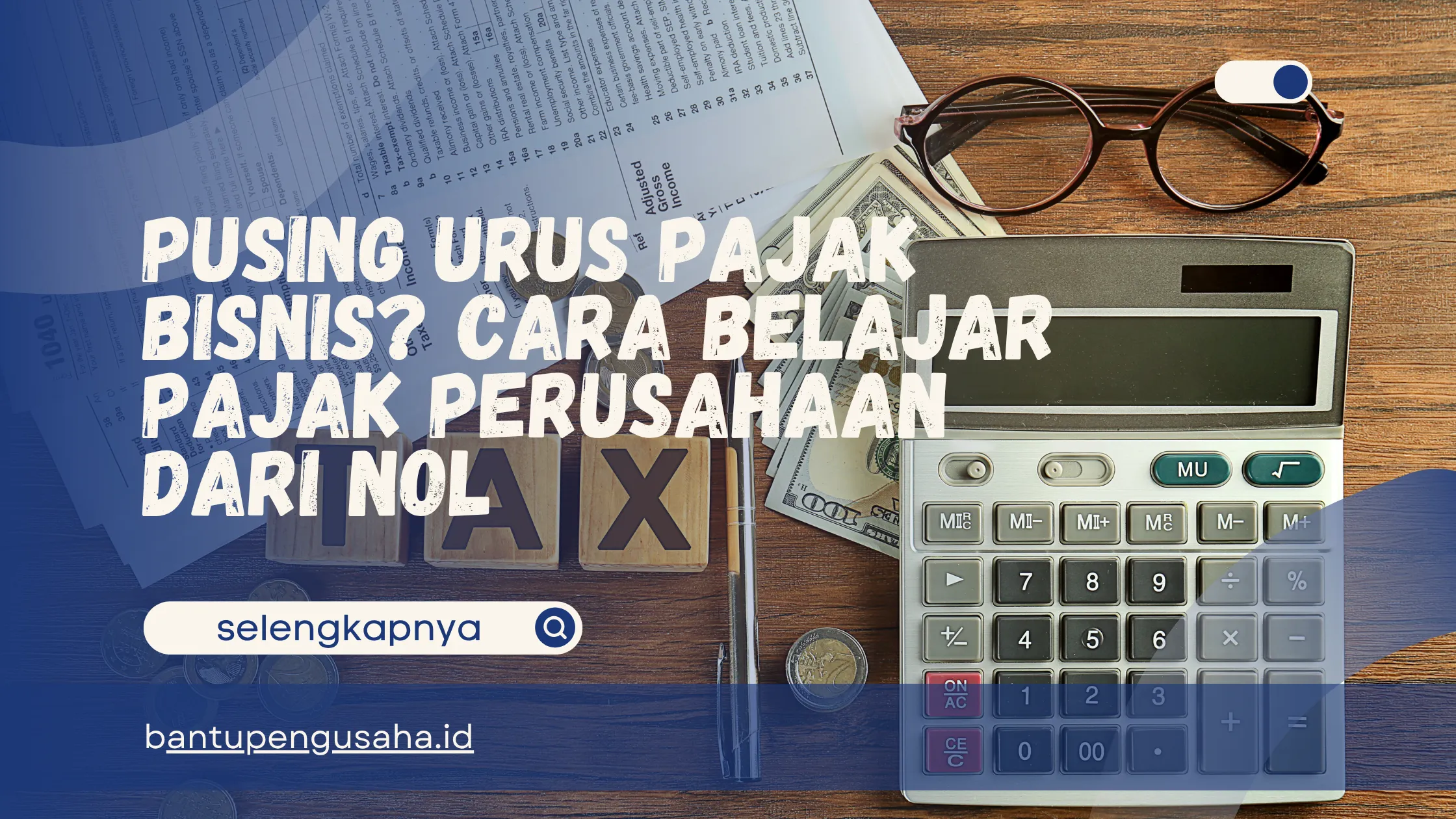 cara belajar pajak perusahaan
