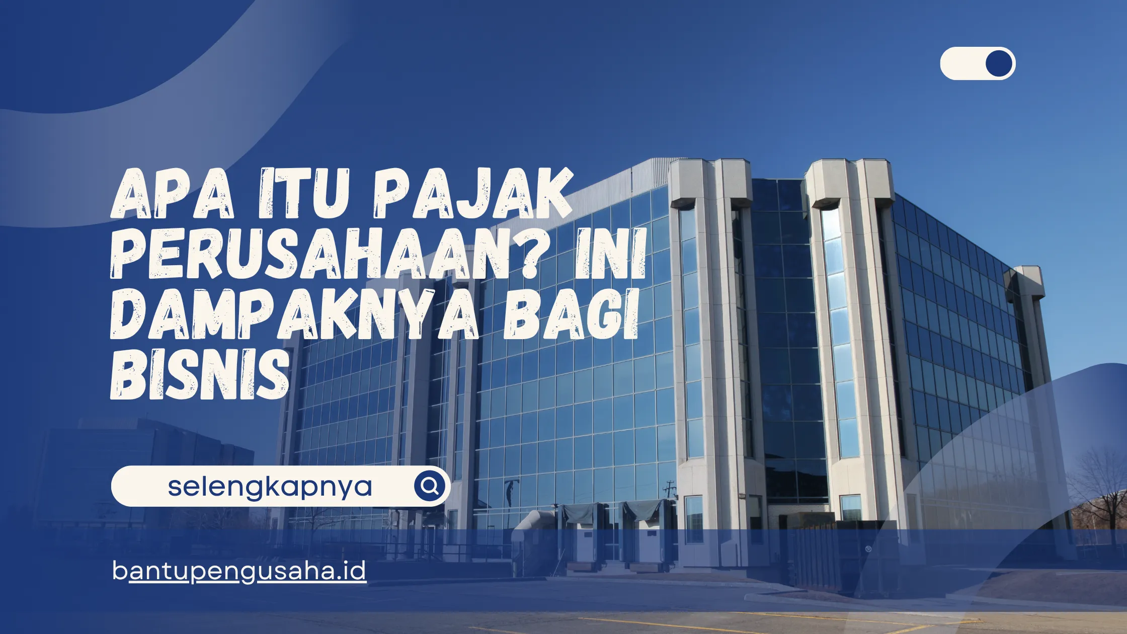 pajak perusahaan adalah