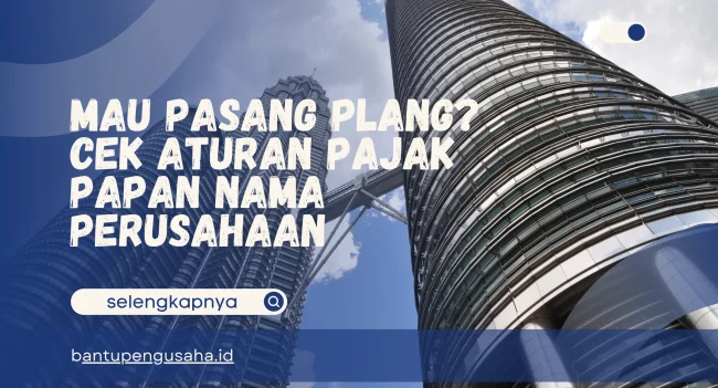 pajak papan nama perusahaan
