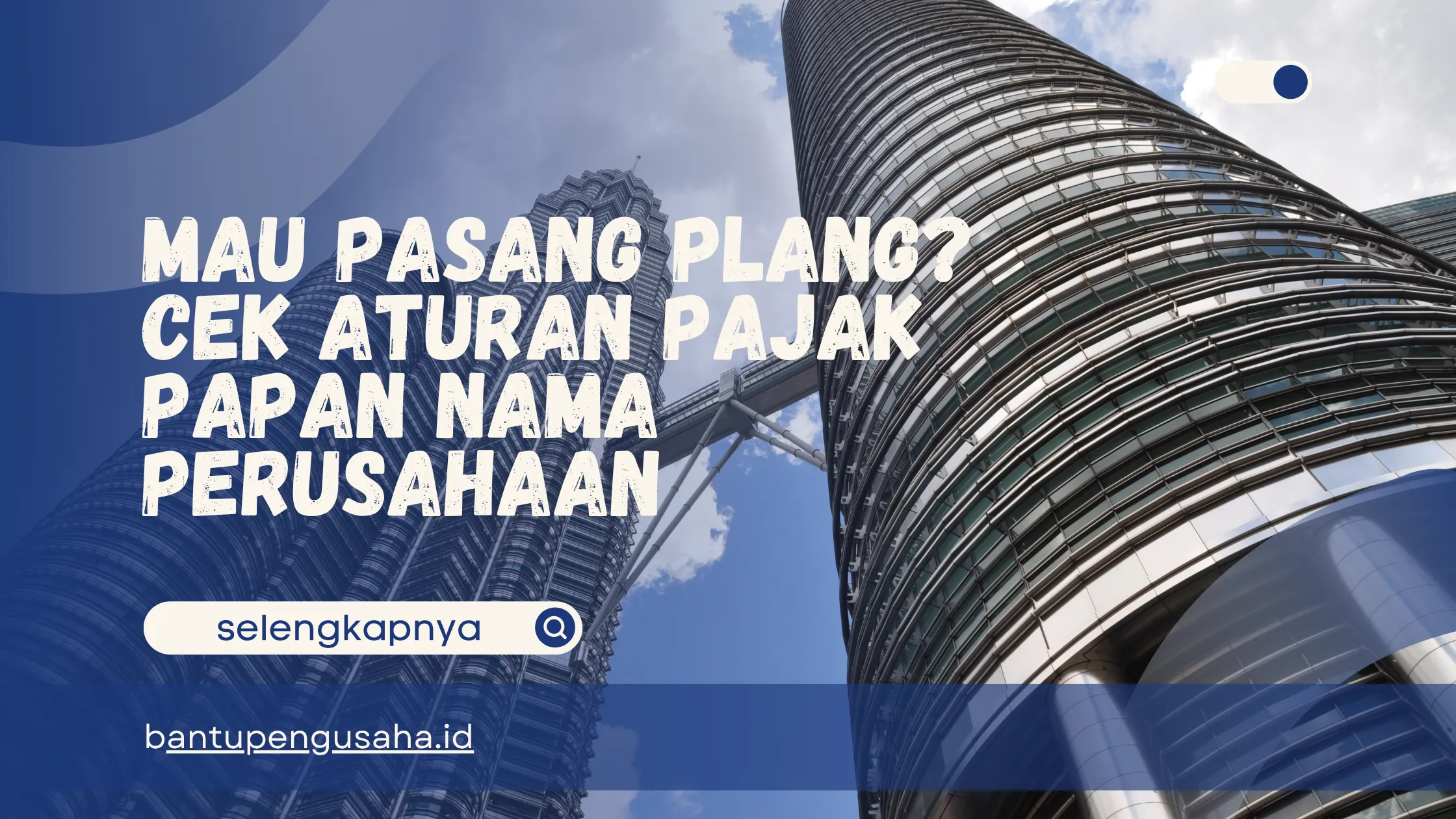 pajak papan nama perusahaan