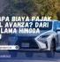 pajak mobil avanza