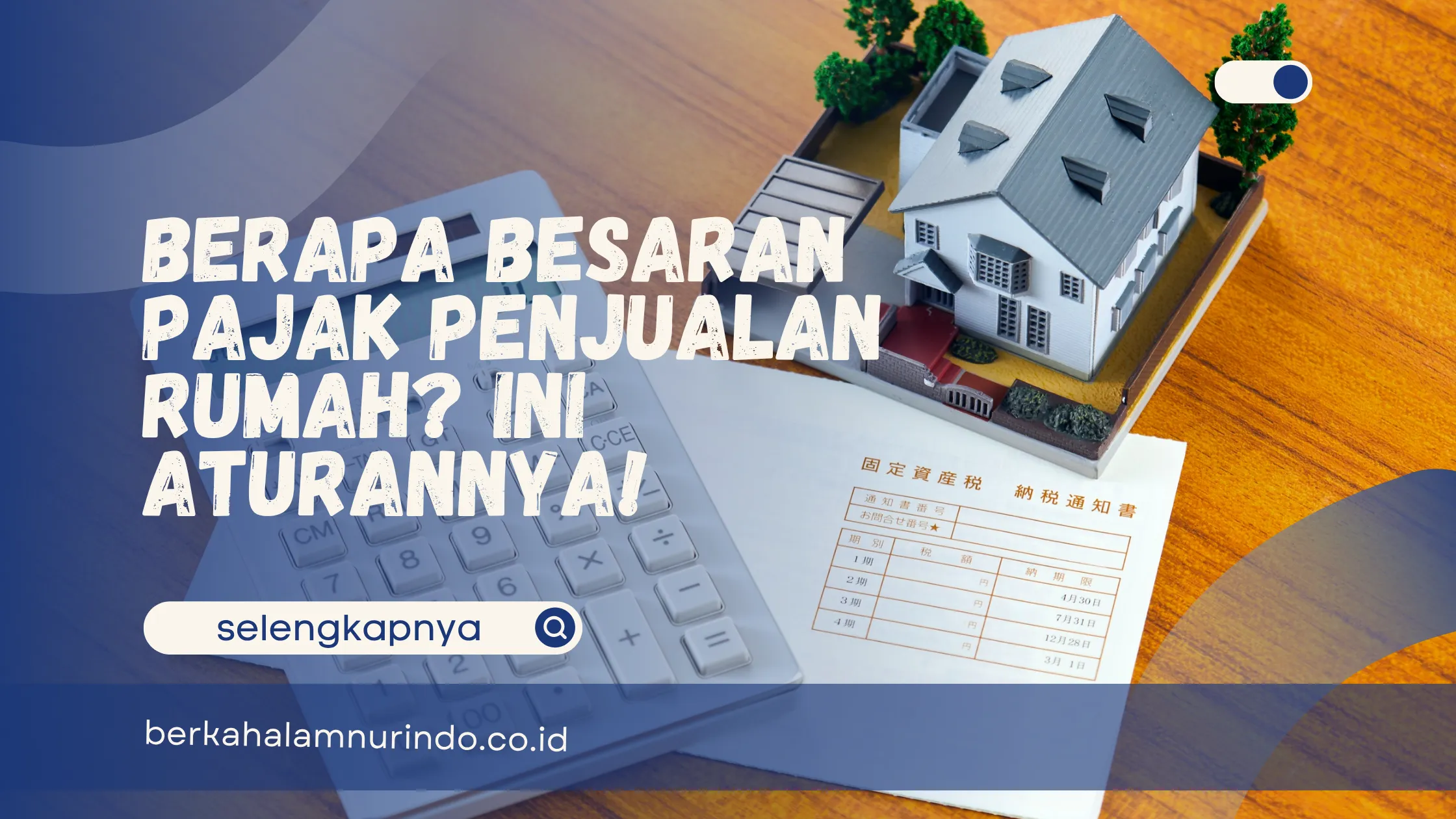 pajak penjualan rumah