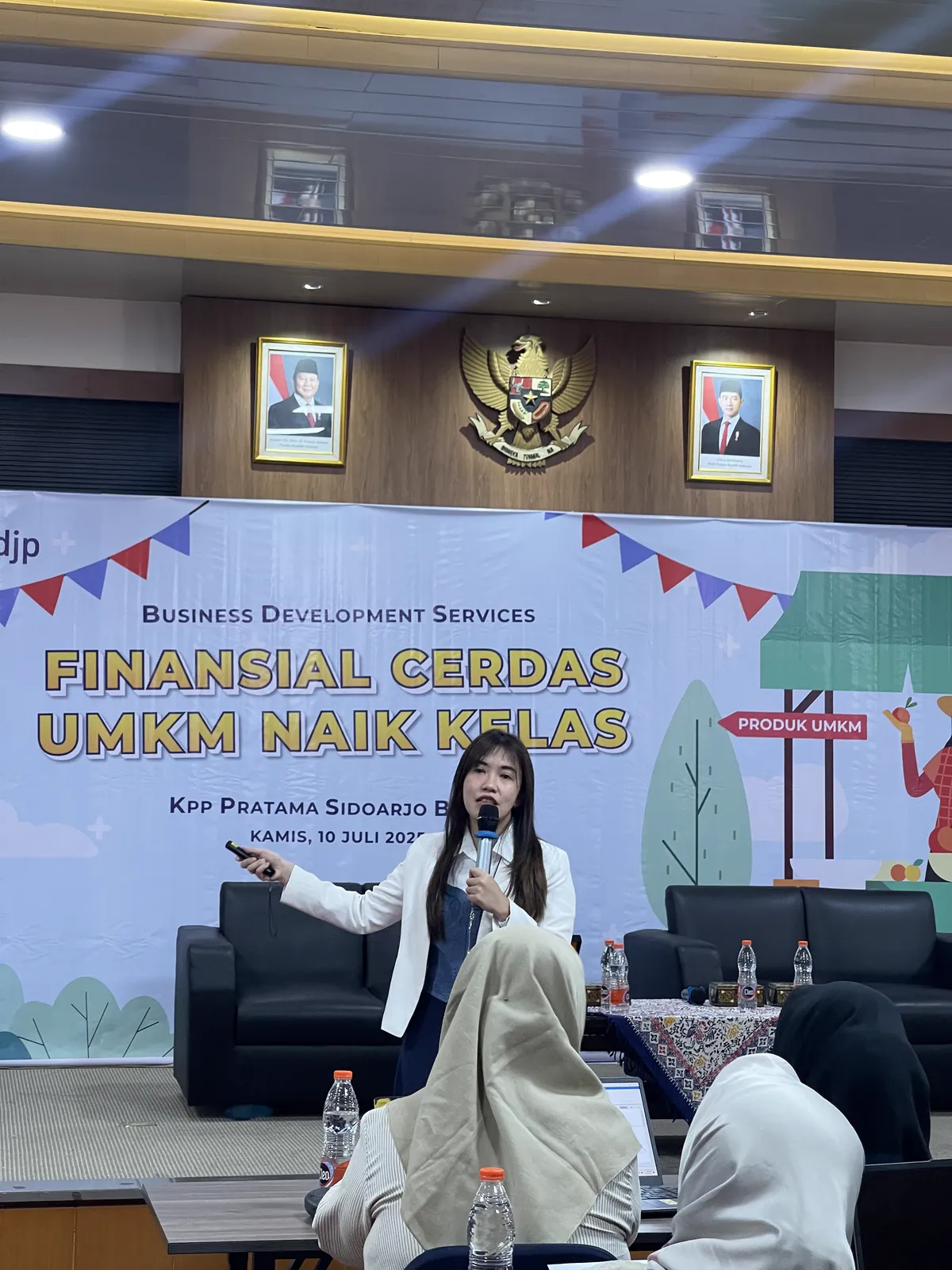 Founder Bantu Pengusaha menjadi narasumber Business Development Service di KPP Pratama Sidoarjo Barat