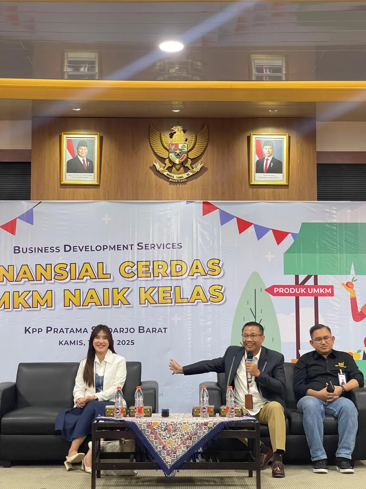 Talkshow Business Development Service di KPP Pratama Sidoarjo Barat bersama Bantu Pengusaha