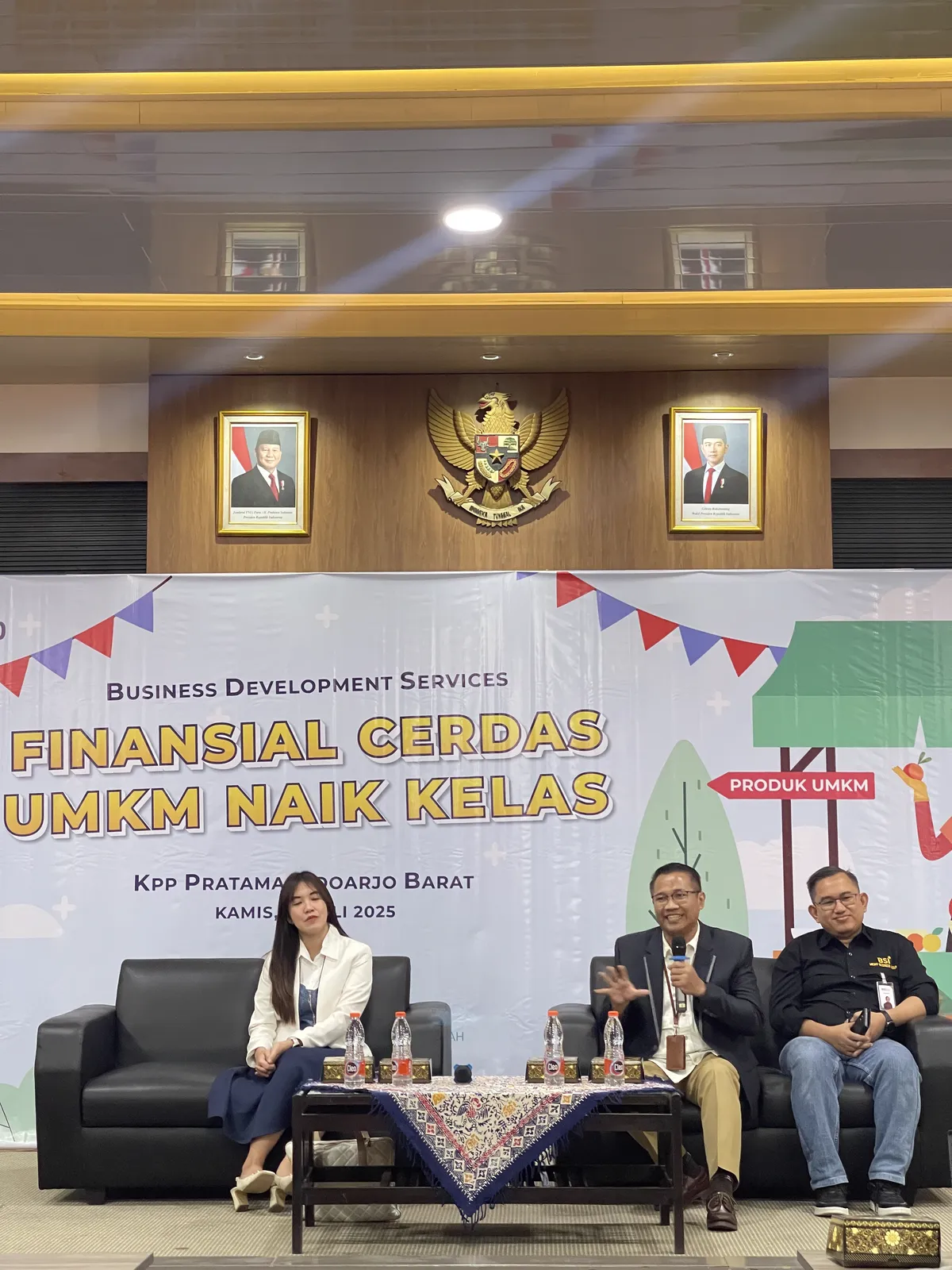 Talkshow Business Development Service Finansial Cerdas UMKM Naik Kelas di KPP Pratama Sidoarjo Barat